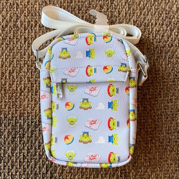 Buckle-Down Handbags - Disney Pixar Pizza Planet Aliens Cross Body Bag